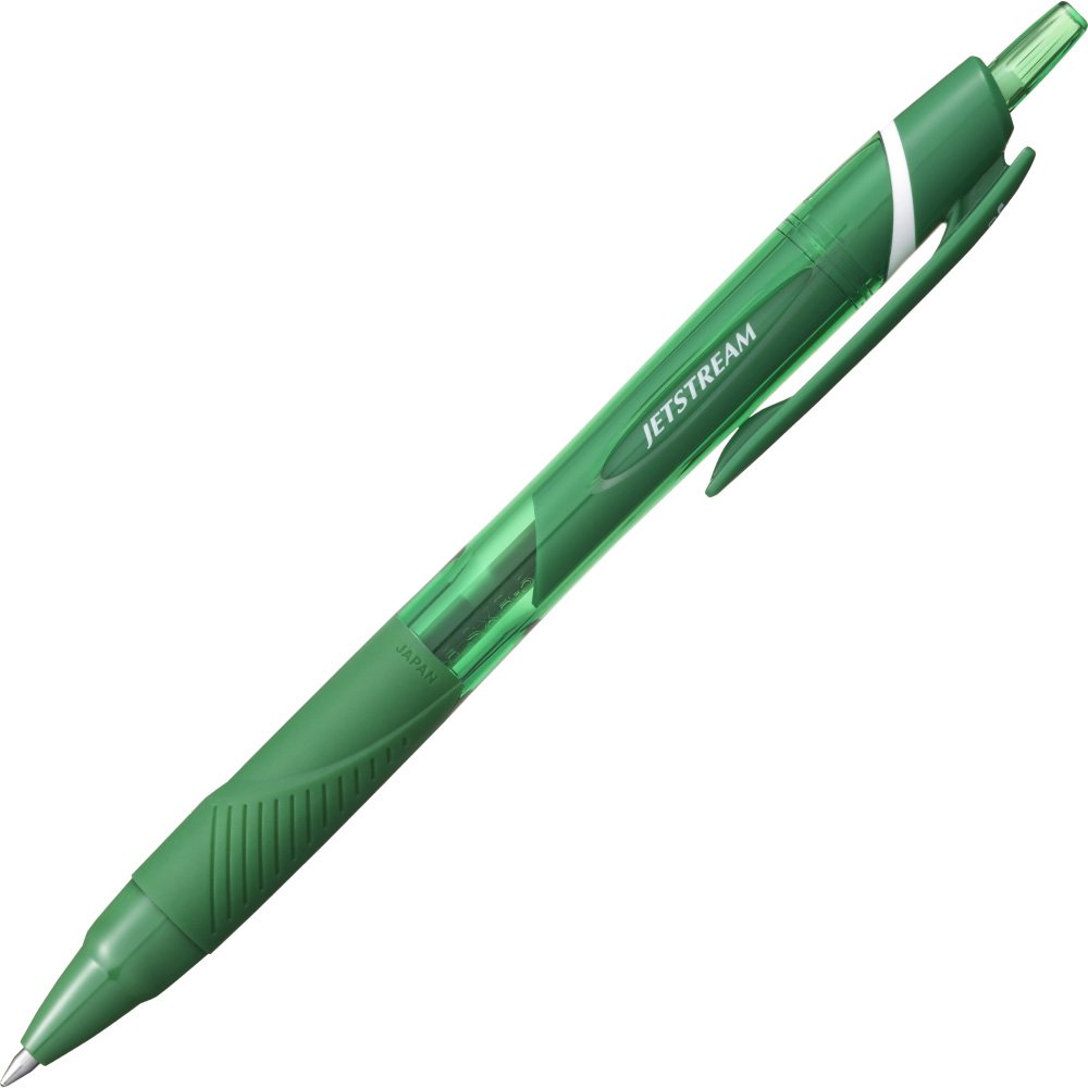 Uni Jetstream SXN-150C Retractable Scooter 0.7mm Green (Pack of 10)