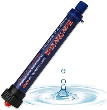 Amazon 携帯浄水器 ポータブル浄水器 浄水ボトル 多機能水フィルター 浄水器 濾過器 アウトドア 災害 緊急サバイバル 防災 N A 浄水器 酸素