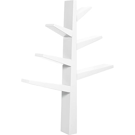Space-Saving Nursery Bookshelf: Babyletto Spruce Tree Bookcase
