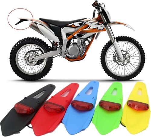 Luz trasera y guardabarros de freno con tecnología resistente enduro 5