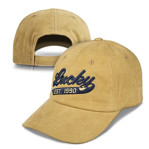 Image of Lucky Brand Classic Cotton Adjustable | Dad Hat | Baseball Cap | Golf | Fishing | Low Profile | 5 Panel Design