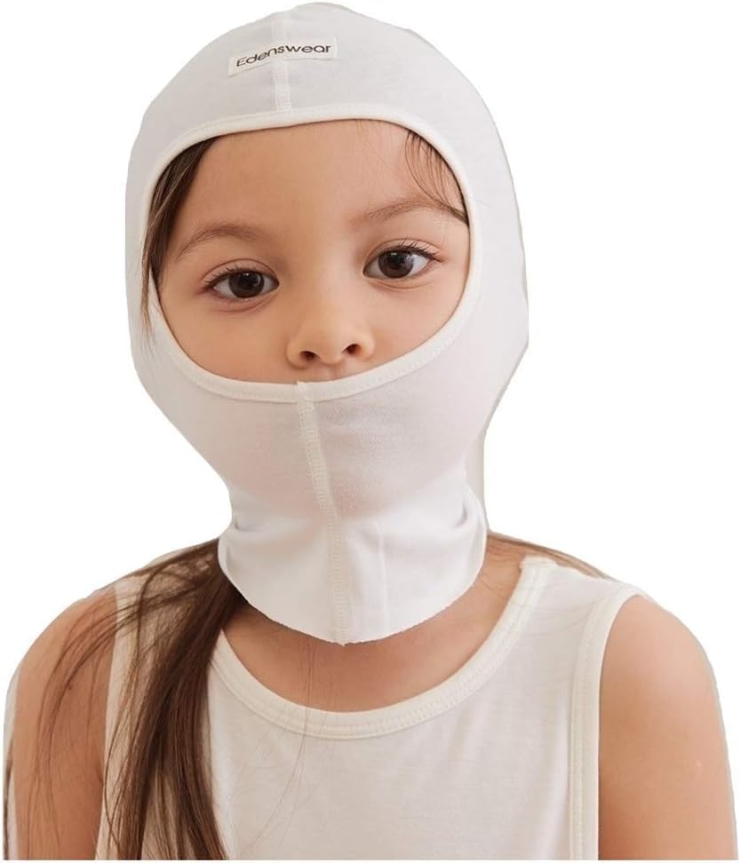 Zinc-Infused Face Balaclava for Kids with Eczema (Kids 2+ Years) (Small)