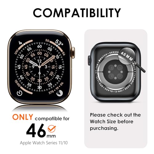 Protéger Apple Watch Series 10 46mm contre les rayures