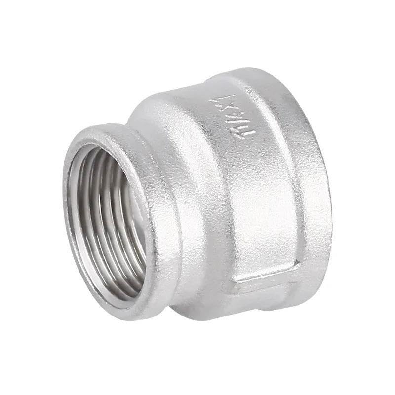 Adaptador de Conector de instalación de tubería de Acero Inoxidable 304, Reductor de Hilo Hembra a Hembra BSP(DN50 DN32)