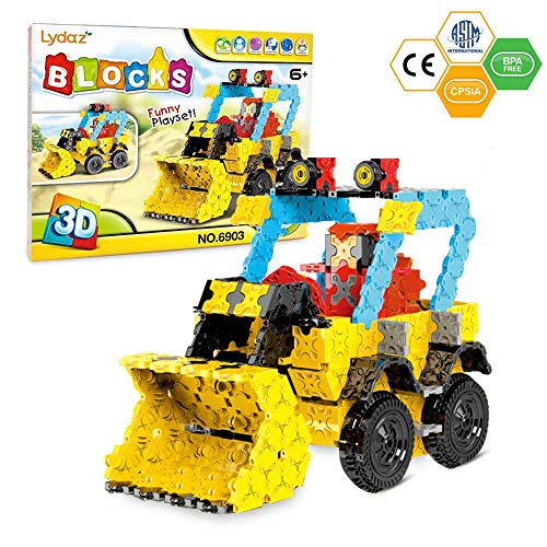 Lydaz Kids Fort Building Kit Birthday Gifts Toys for 5 6 7 12 Years Old Boy & Girls, 99PCS Construction STEM Toys, Castles Tunnels Play Tent Educational Learning Halloween Toys for Indoor & Outdoor