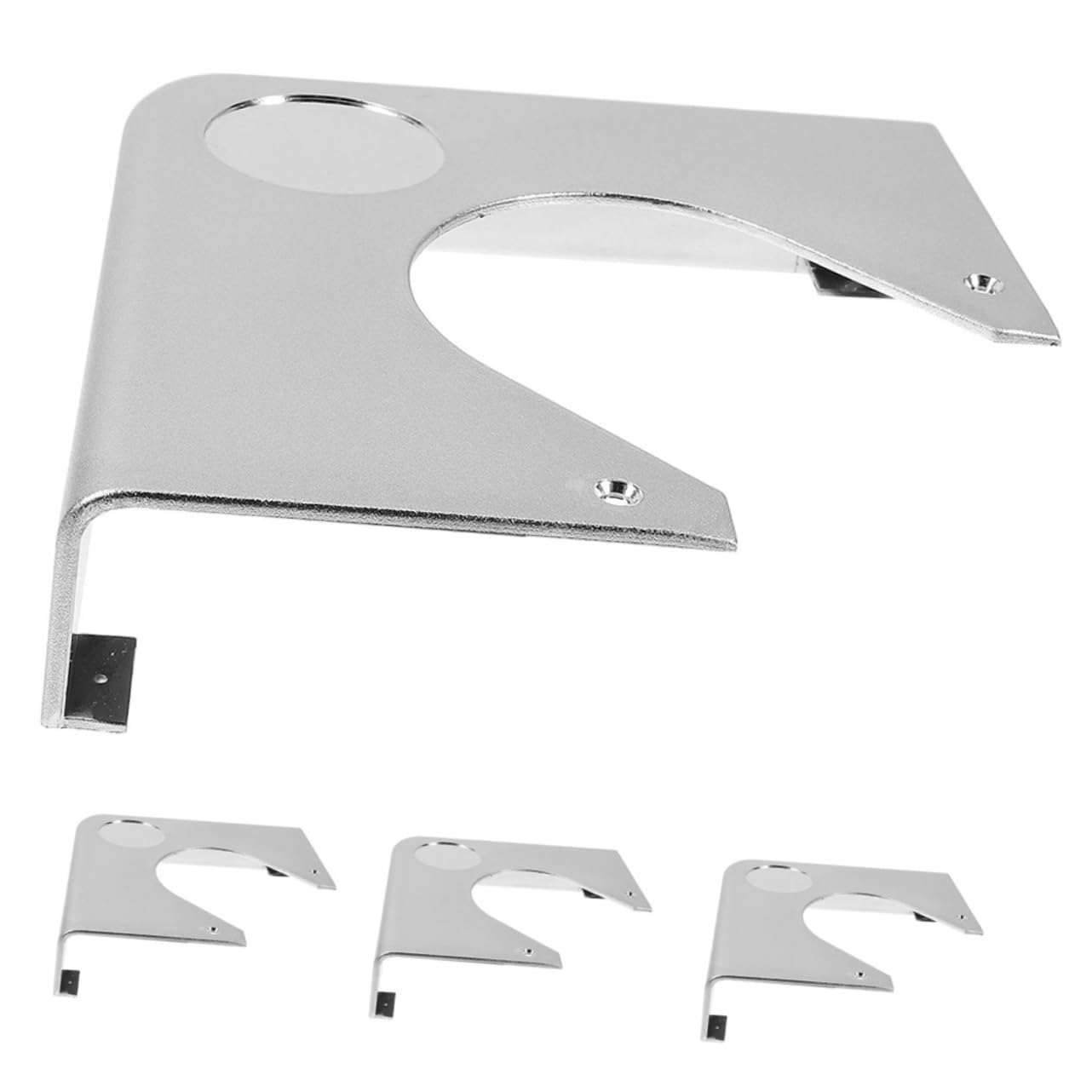 Milisten 4pcs Metal Corner Plates for Billiard Tables Sleek Design Enhances Stability Durability Compatible with Various Billiard Corner Guards for Your Pool Table