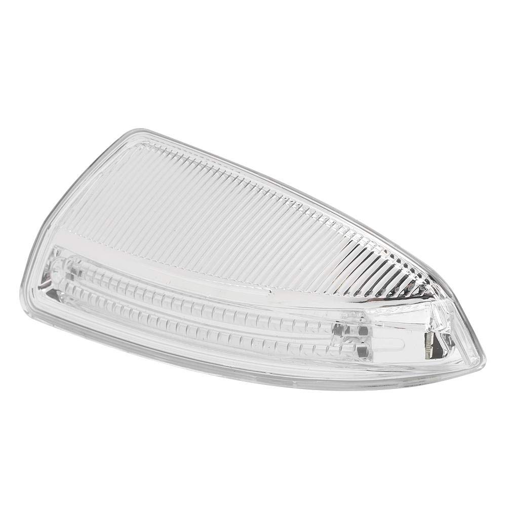 KIMISS Espejo retrovisor LED Luz de señal de 1 par Indicador de espejo de puerta Luz lateral Blub 2048200721 Apto para C-Class W204 2008-2010
