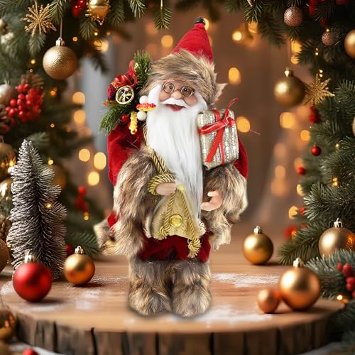 SingingWang Deko Weihnachtsmann, Weihnachtsmänner Deko, Santa Claus...