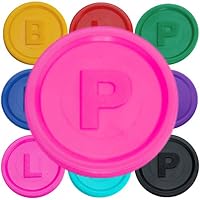 SCHWABMARKEN 1000 Pfandmarken, Chips, Token Farbe Neon-Pink P
