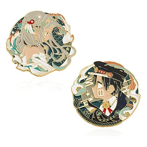 Toilet Bound Hanako Kun Pins - TBHK Enamel Pins for Backpacks Bag Accessories - Anime Manga Yashiro Nene Hanako Kun Yugi Amane Cosplay Brooches Lapel Pins, Nylon, no gemstone Cover