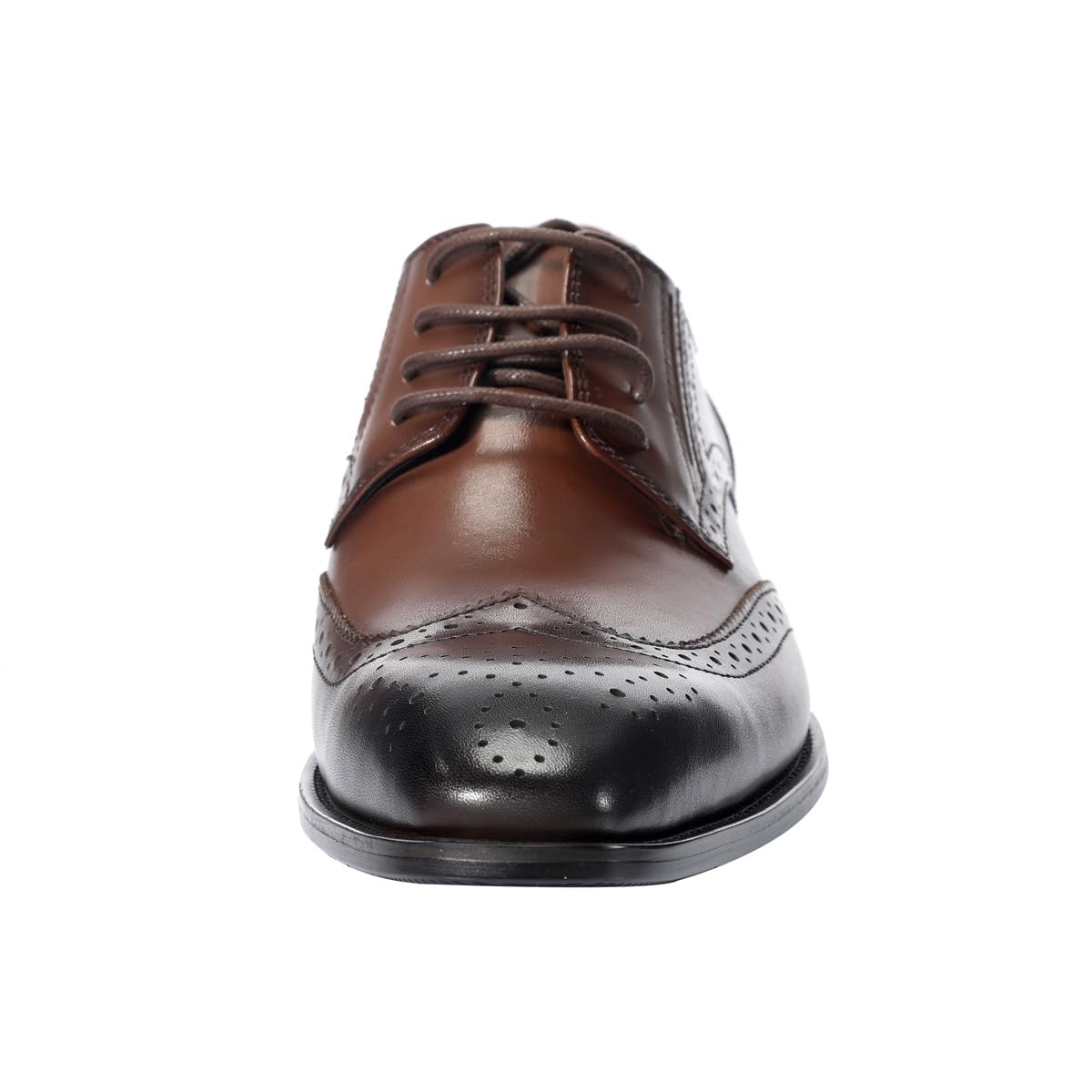 YFFUSHI Herren Anzugschuhe Leder Oxford Brogue Business Schnürschuh | Formell Hochzeit, Elegante, Rindsleder, Spitze, Echtleder, Schnürderby, Klassische, Moderne, Büro