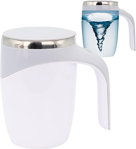 daasigwaa Taza autoagitante, magnética eléctrica y automática, bonita taza de mezcla para oficina, cocina, viajes, hogar, café, té, chocolate