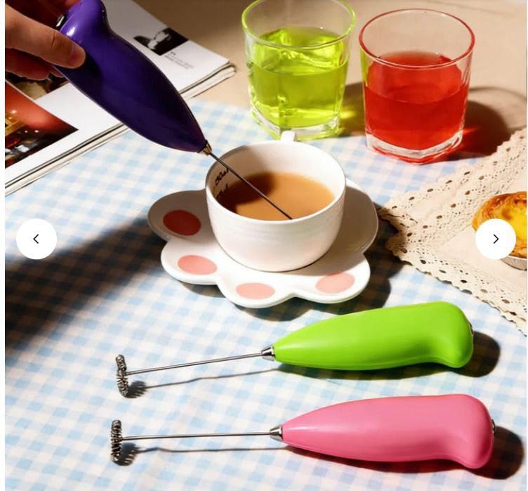 Kumkum Essentials Rechargeable Milk Frother & Coffee Whisker with Dual Spring Tech |Coffee Frother Electric Blender Mixer |Hand Blender |Coffee Maker...