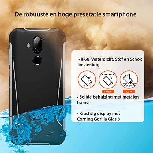 Gigaset GX290 Plus Outdoor Smartphone - wasserdicht IP68, Military Standard 810G - Display Corning...