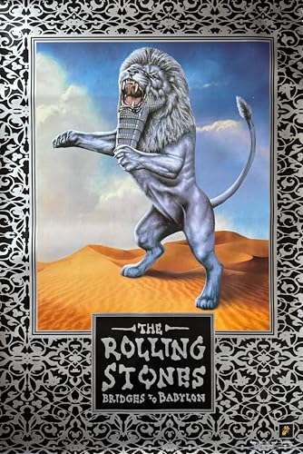 Grande Affiche Rolling Stones 102X152Cm Déco Murale Rock Poster Générique