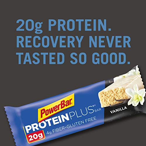 Powerbar Protein Plus Bar, Vanilla, 2.11 Ounce (15 Bars) #TOP4