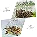 VICASKY 2pcs Steel Wire Crab Cage Wire Mesh for Efficient Crab Catching Suitable for Sea Includes Bait Pin and Counterweight Reusable Tool