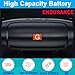 Portable Bluetooth Speaker, Waterproof Wireless Speaker, 25W Super Bass 24H Playtime, 100ft Range, TWS Pairing for Outdoor, Home, Party, Beach, Travel