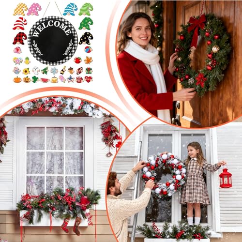 Panneau de porte gnome interchangeable pour rompre la monotonie murale - 5