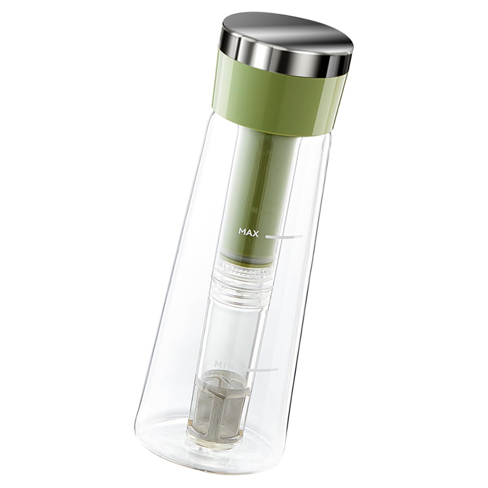 Kalttoy Leak Proof Stainless Steel Cold Brews Carafes Portable Iced Coffee Maker Large Capacity Glass for Travelers Campers Leak Proof Cold Brews Infuser