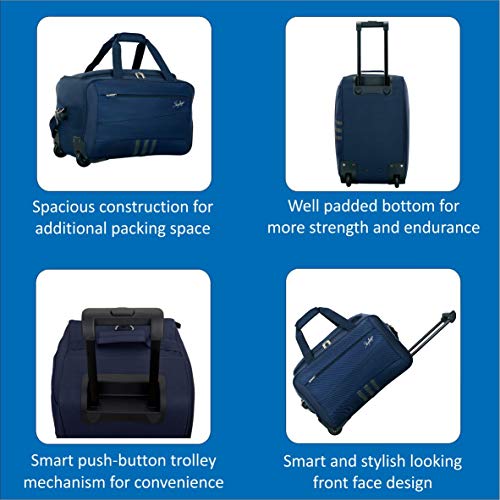 Image of Skybags Italy 52 cms Blue Travel Duffle (DFTITA52BLU)