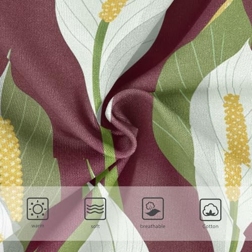 Personalized Toddler Underwear Custom 2t Cotton Cute Panties Girl Green Lily Underpants Briefs3