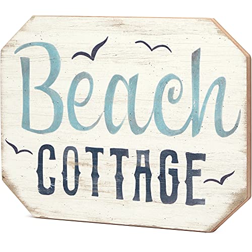 Beach Cottage Wall Decor - Vintage Nautical Wood Sign for Beach House, Sun Room, or Bathroom - Image 2