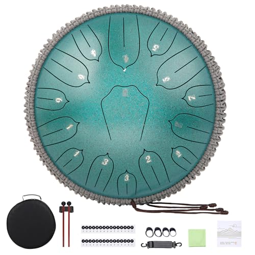 Musfunny Zungentrommel Handpan Steel Tongue Drum: 12 Zoll 15 Tone...