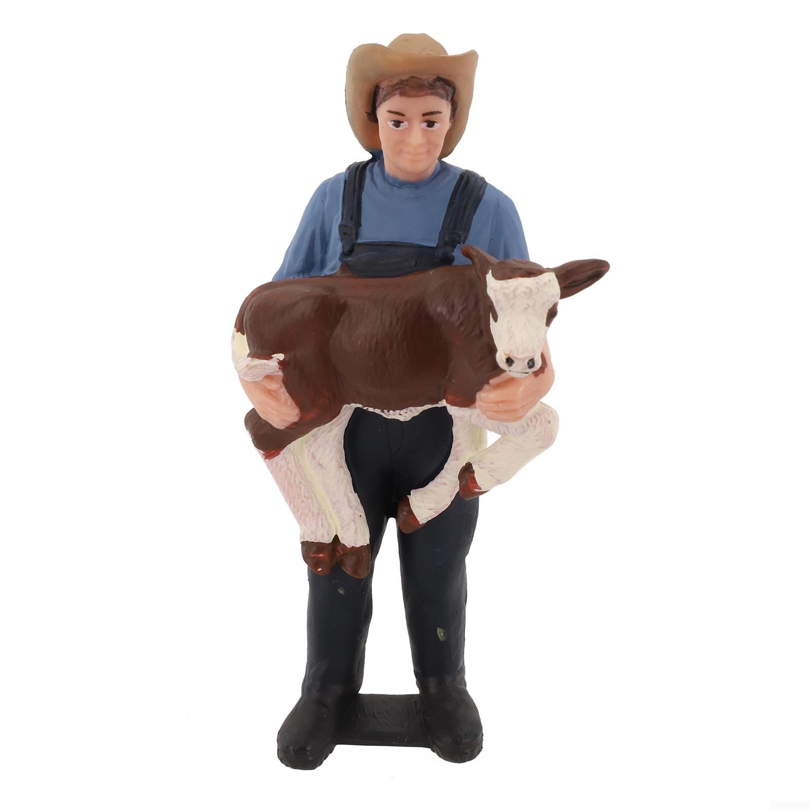 Farmers and Shepherds Miniature Figures for Model Train Layouts Realistic Details (ZQ699)