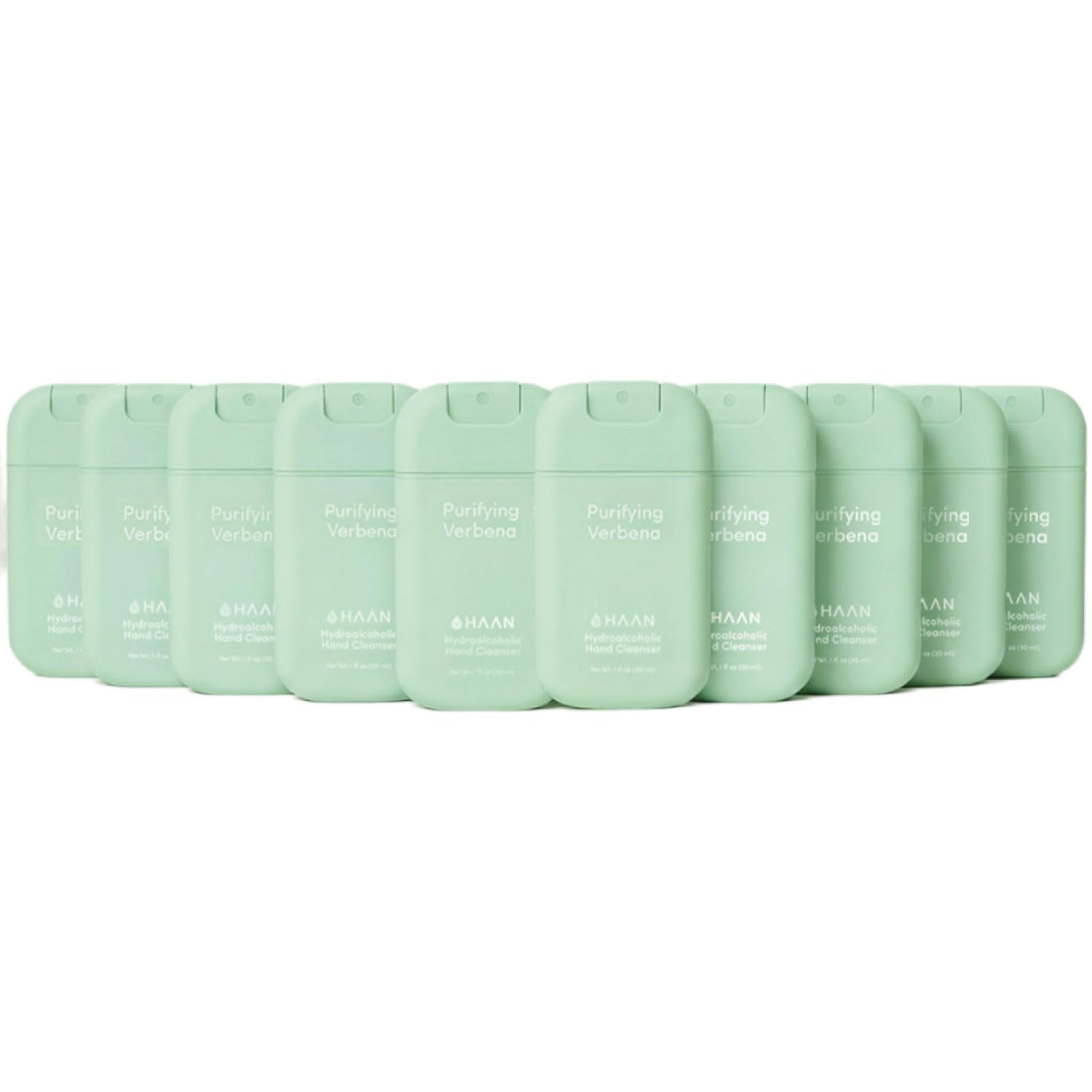HAAN Spray hidratante para manos con aloe vera (pack de 10) – 10 unidad por fragancia: Purifying Verbena