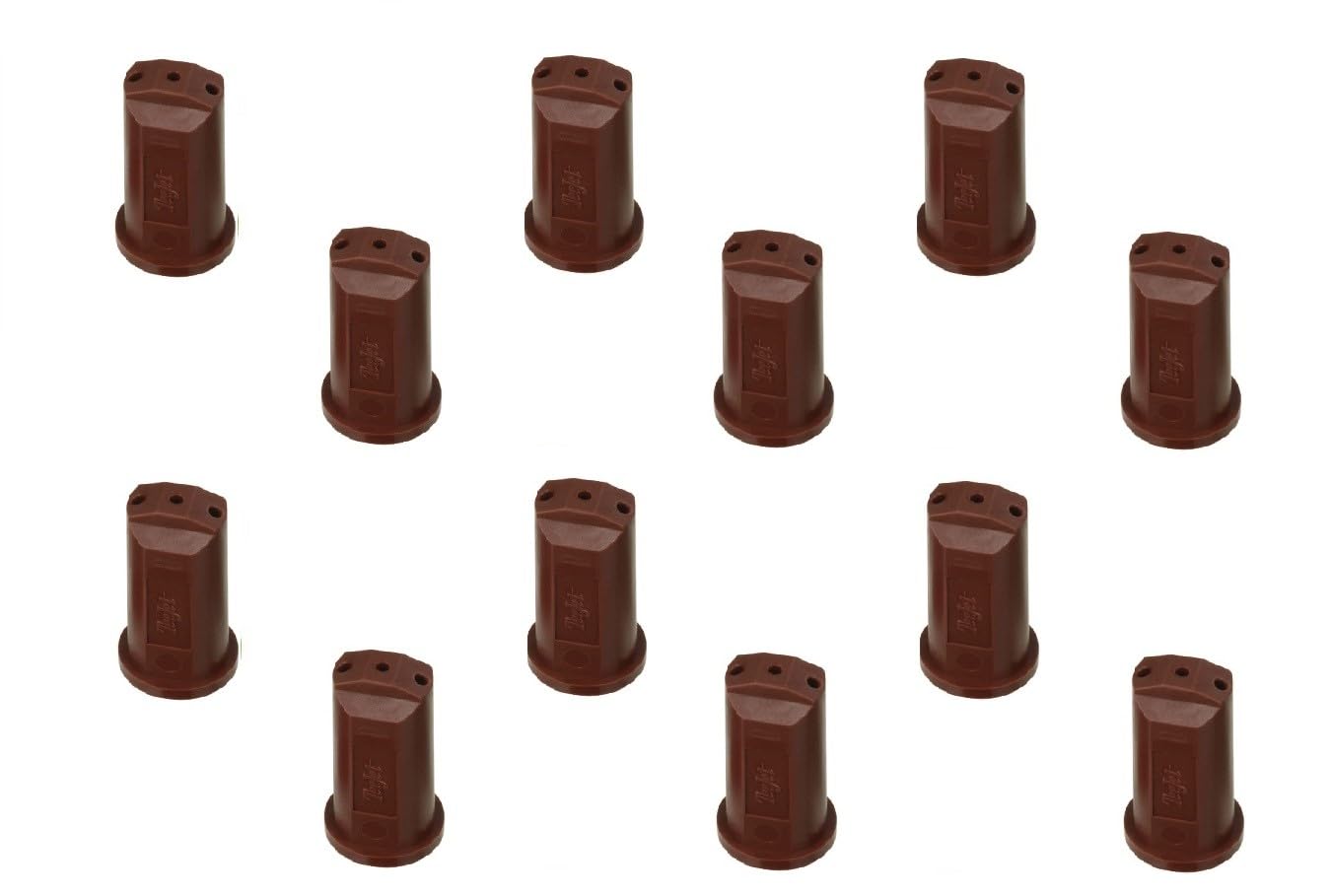 Pack of 12 - TeeJet Stream-Jet SJ-3 3-Stream Outlet Spray Tip 0.50 GPM @ 40 PSI SJ3-05-VP