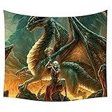 タペストリー ドラゴン 龍 掛け物 掛けじく 模様替え 飾り付け 壁画 150*130 装飾用品 キャンバス印刷 アートポスター インテリア 部屋飾り壁 壁飾り デザイン 多機能 個性 壁アート 装飾画 人気 おしゃれ