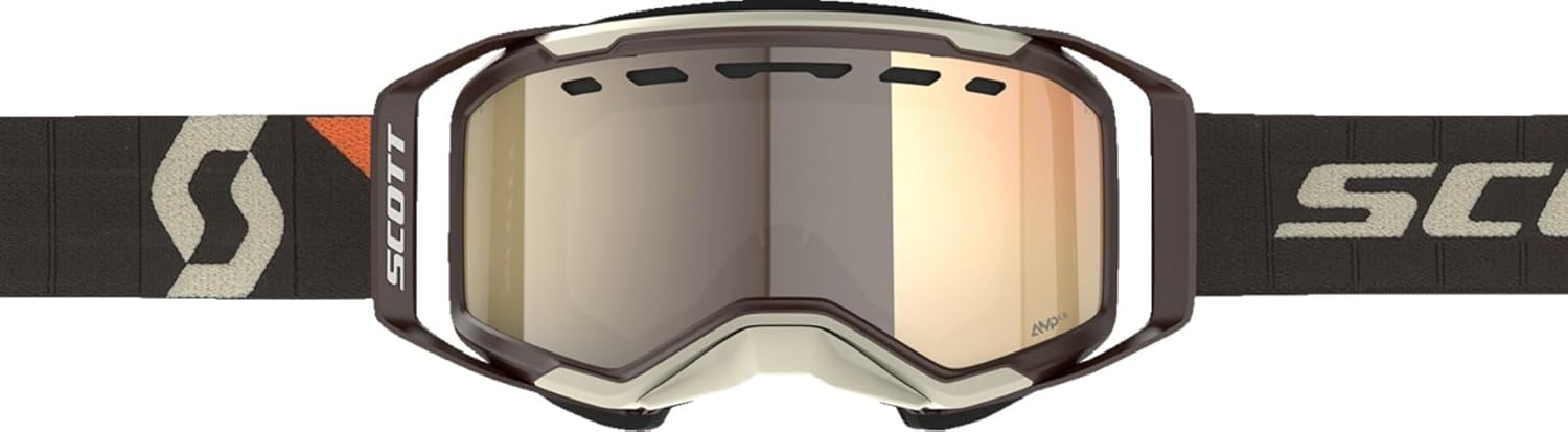 SCOTT Prospect 2.0 SMB Goggles (One Size Fits Most, Beige/Brown/LS Bronze Chrome Lens)