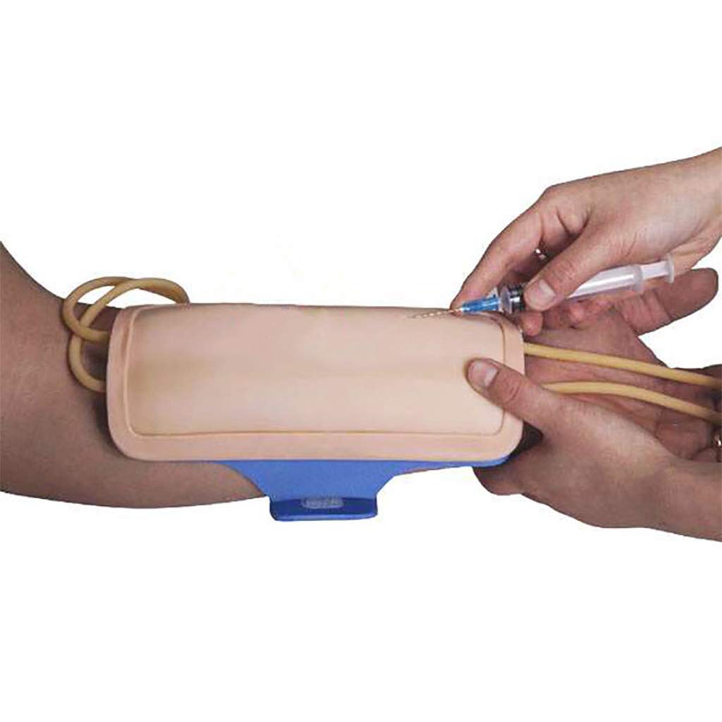 IV Injection Praxis-Trainings-Pad-Modell - Simulator IV Blutentnahme Blutentnahme Praxis-Trainings-Modell - für Arzt und eine Krankenschwester, Medizinische Ausbildung Traning Hilfe
