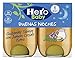 Hero Baby Buenas Noches Guisantes Tiernos con Jamón Cocido Tarrito de Puré para bebés a partir de 6 meses, 2x190 g