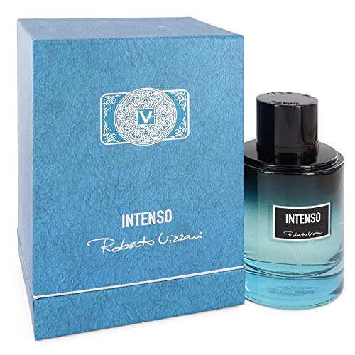 Roberto Vizzari Intenso Eau De Toilette Spray By Roberto Vizzari Cologne for Men 3.7 oz Eau De Toilette Spray /Good time/