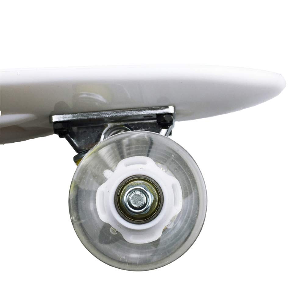 Mini Cruiser, Skateboard for Beginners Kids, 22inch PP Panel Child Skateboard,for Outdoor Sport Fish Board Non-Slip Deck