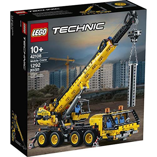 Technic Gru Mobile, Camion Giocattolo, Set di Costruzioni con Veicoli da Cantiere, Regalo per Bambini di 10+ Anni, 42108 - Lego - Immagine 1
