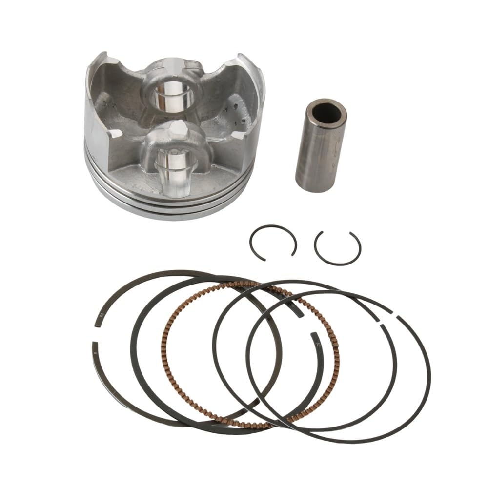 Akcesoria wałka rozrządu cylindra motocyklowego Skuter 58,5 mm 4V Racing Duży zestaw cylindrów 4-zaworowy tłok do GP110 GY6 125 cm3 150 cm3 Ulepszenie do 160 cm3 152QMI 157QMJ 4T Wymień części