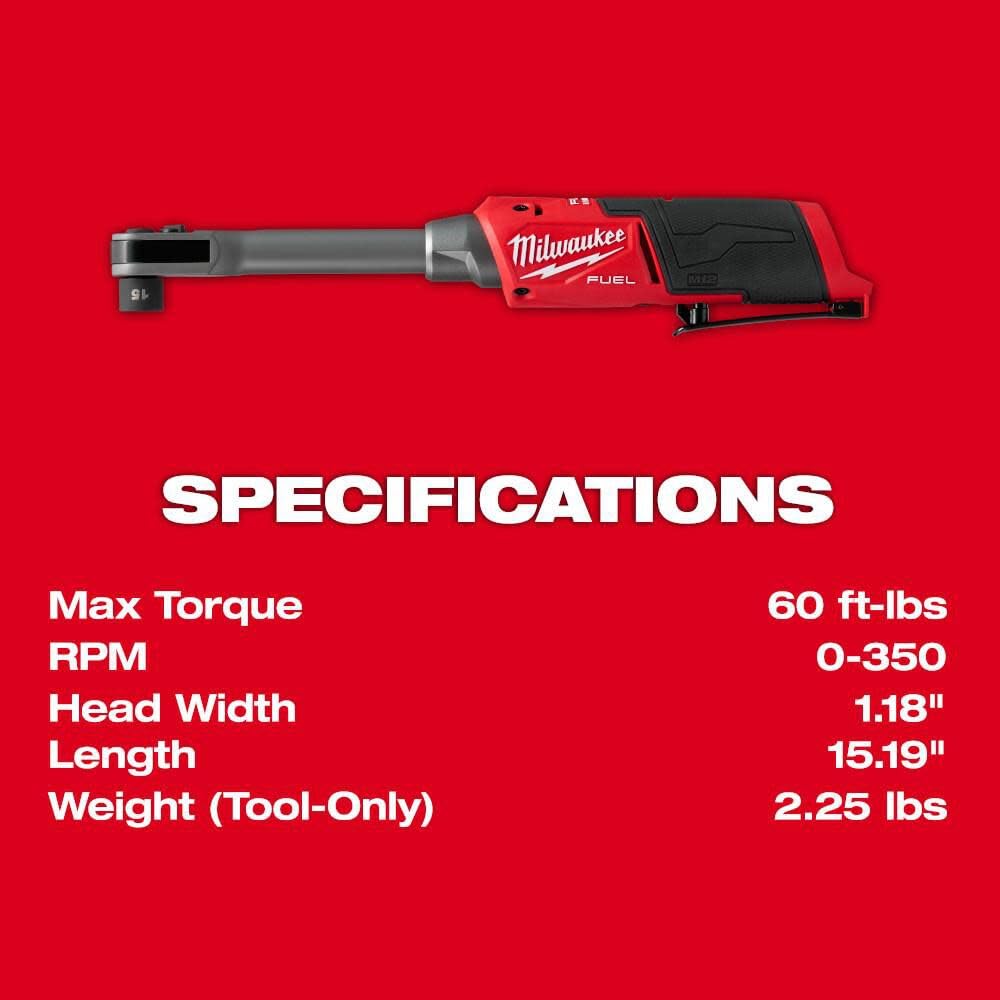 Amazon.com: For Milwaukee M12 FUEL INSIDER Extended Reach Box  
