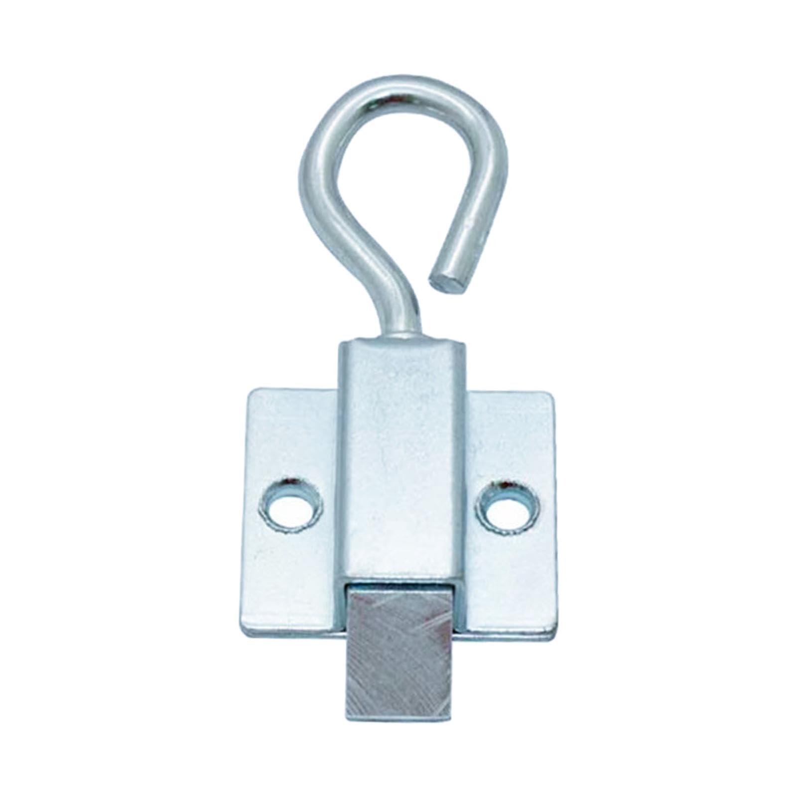 Automatic Door Bolt Latch Thickened Pull Rings Latch Lock for Barn Fence Gate B-image-8