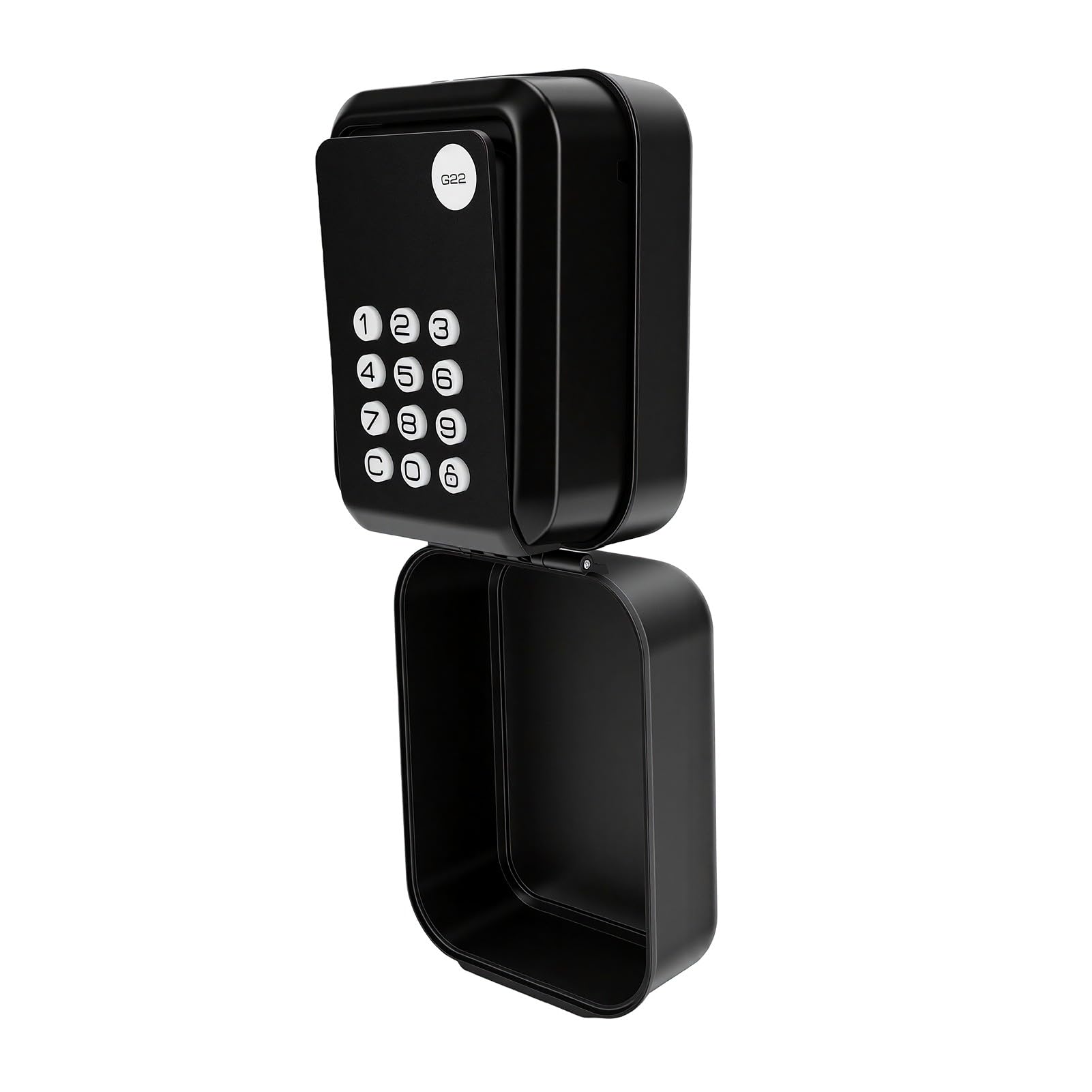 Generic Caja Electrónica con Cerradura de Llave Bluetooth, Almacenamiento Seguro de Gran Capacidad para Propietarios de Viviendas, Propiedades de Alquiler, Aluminio, 1 Unidad
