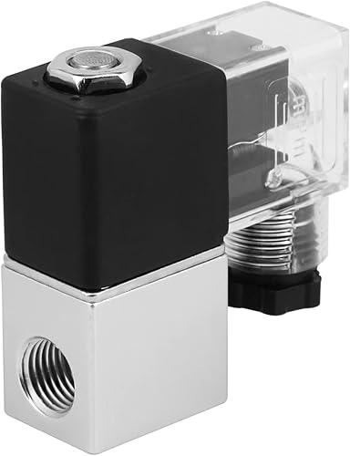 Miniatura 2 de Electroválvula eléctrica 12V DC 18" NPT válvula de aire normalmente cerrada