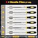 MORROWIND Small 6-Piece Needle File Set, Diameter 0.11