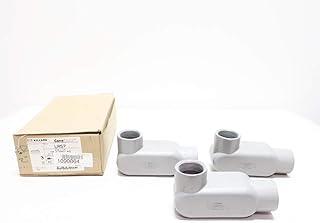 Box of 3 HUBBELL KILLARK LR57 CORROSAFE Iron LR 1-1/2IN Conduit Outlet Body