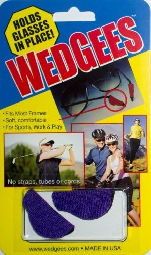 Wedgees Eyeglass Retainers and Eyewear Holders (Purple Sport) by Wedgees