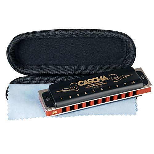 Cascha Harmonica en sib majeur Débutant & Avancé I Harmonica diatonique 10 trous de haute qualité, son excellent… - Les Beatles, Paul McCartney, John Lennon, RIngo Starr, George Harrison Cascha Harmonica en sib majeur Débutant & Avancé I Harmonica diatonique 10 trous de haute qualité, son excellent…