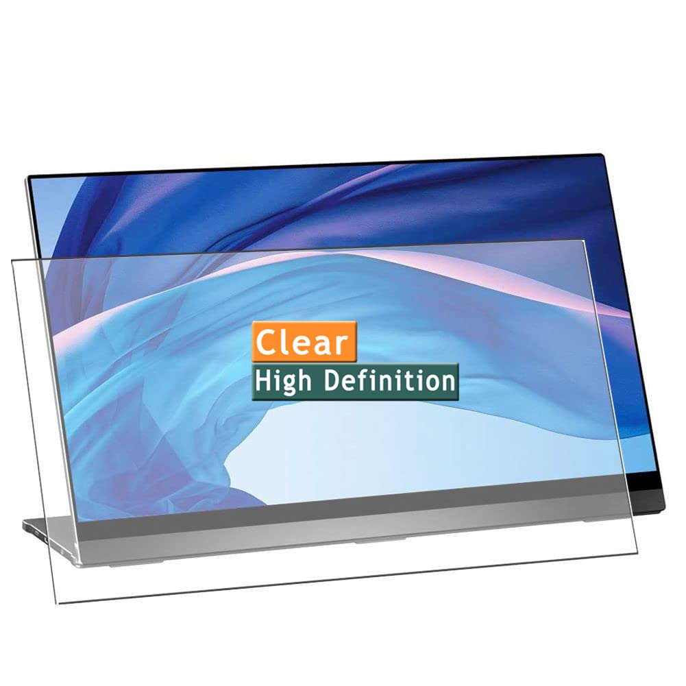 Vaxson3-Pack Screen Protector, compatible with MISEDI 15.6" Mobile Monitor, TPU Guard Film Protectors Sticker [NOT Tempered Glass] New