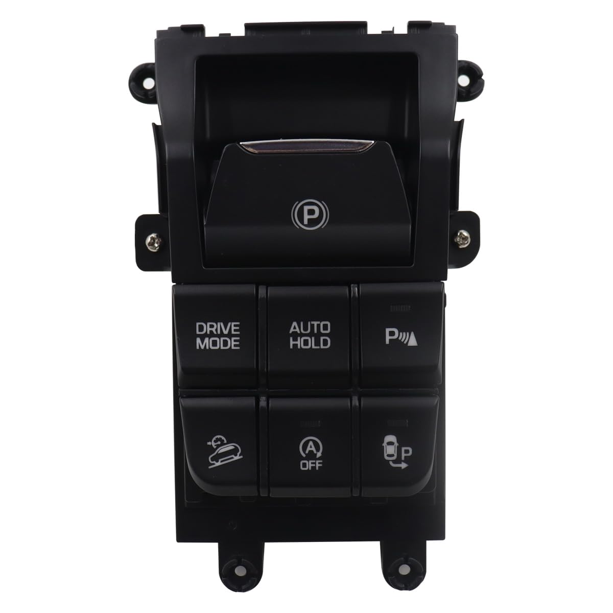 Ludom Interruttore freno a mano elettronico per auto compatibile con Tucson 2016 2017 93300D30004X Interruttore freno di stazionamento ABS