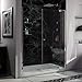 DreamLine Allure Frameless Pivot Shower Door & SlimLine 36" x 60" Single Threshold Shower Base Left Hand Drain